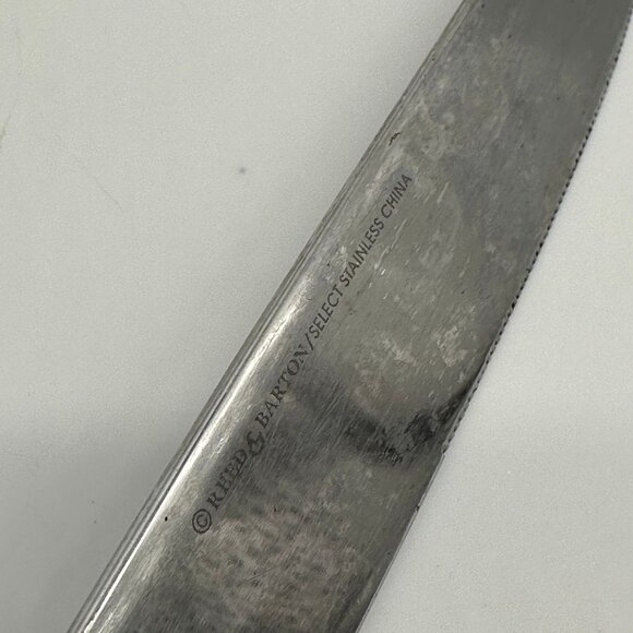 Reed and Barton Flatware Oval Thread Select Stainless Steel Replacements 1990s - Picture 5 of 9